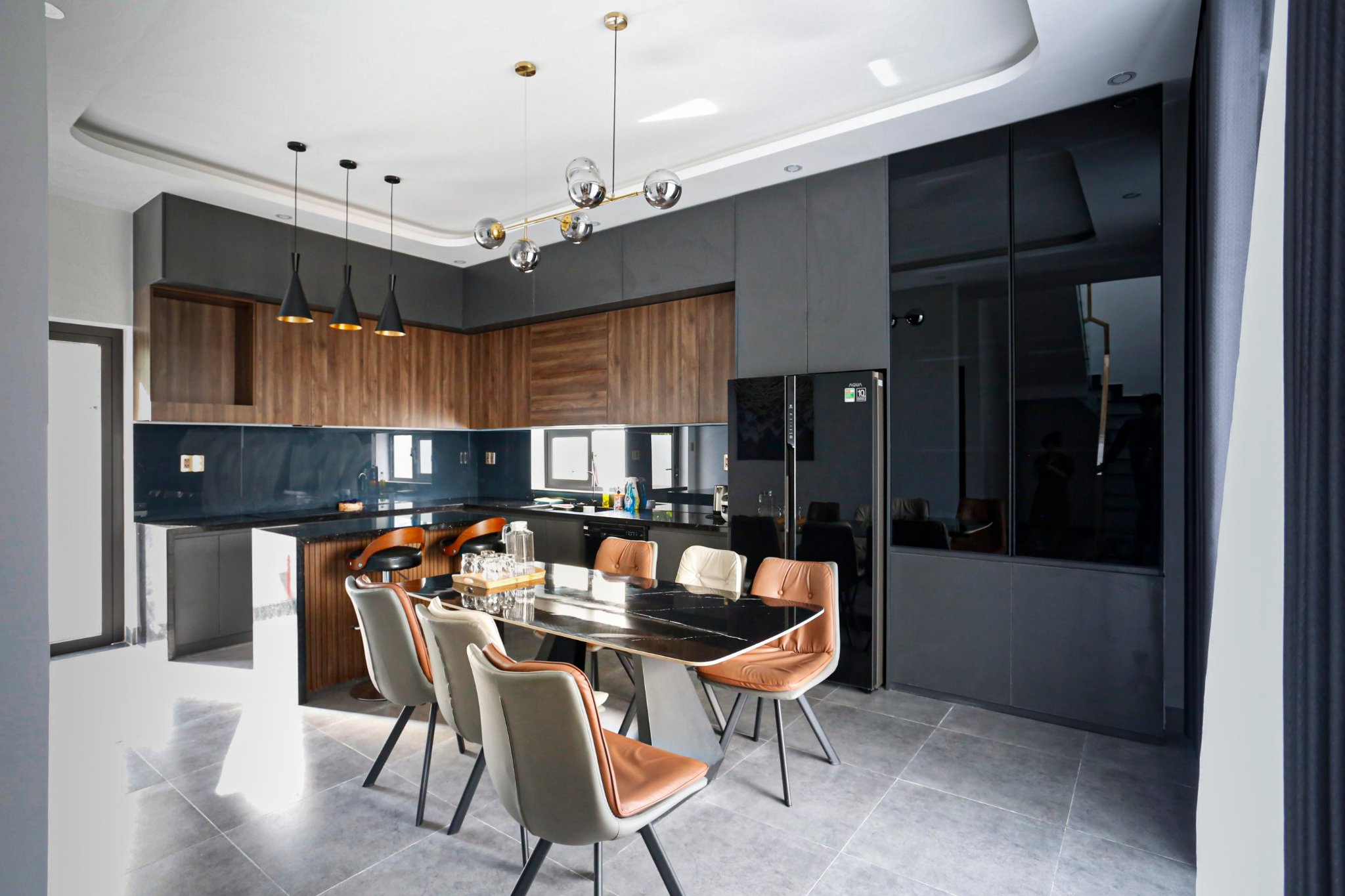 Thi công cải tạo nhà ở, thiết kế và lắp đặt hoàn thiện nội thất căn hộ tại Hưng Yên
